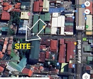 San Juan Commercial lot nr Aurora blvd MRT New Manila Quezon City