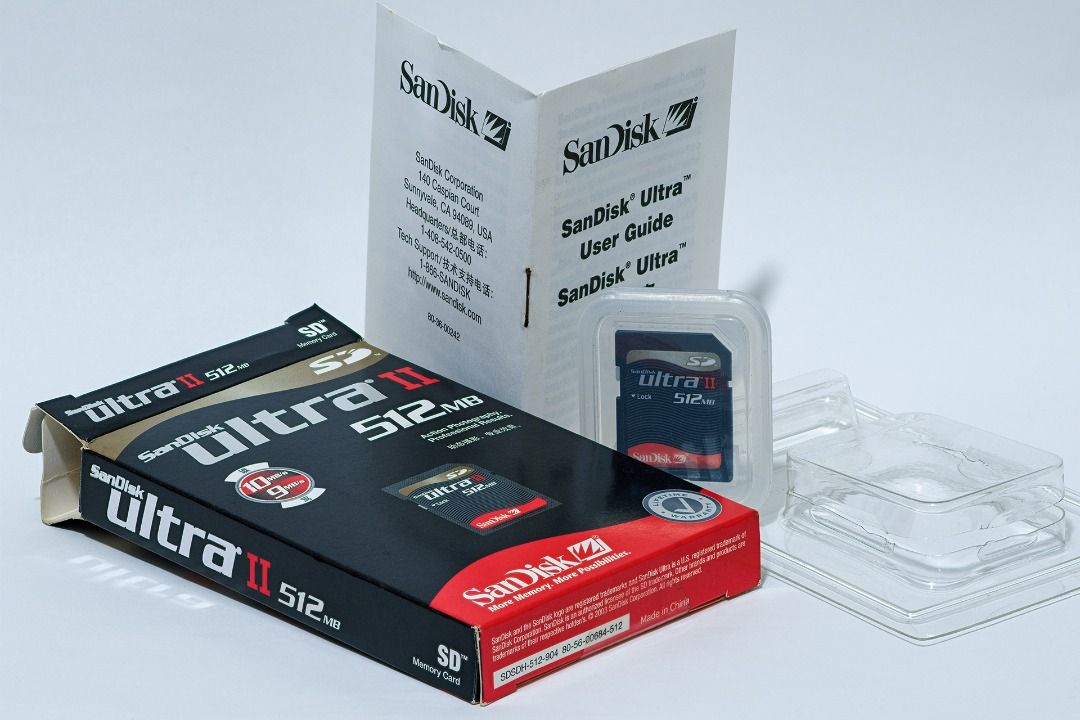 SanDisk Ultra ii SD 512MB (Made in China), Photography 