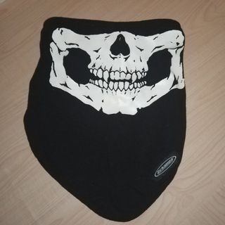 Schampa Skull black face mask