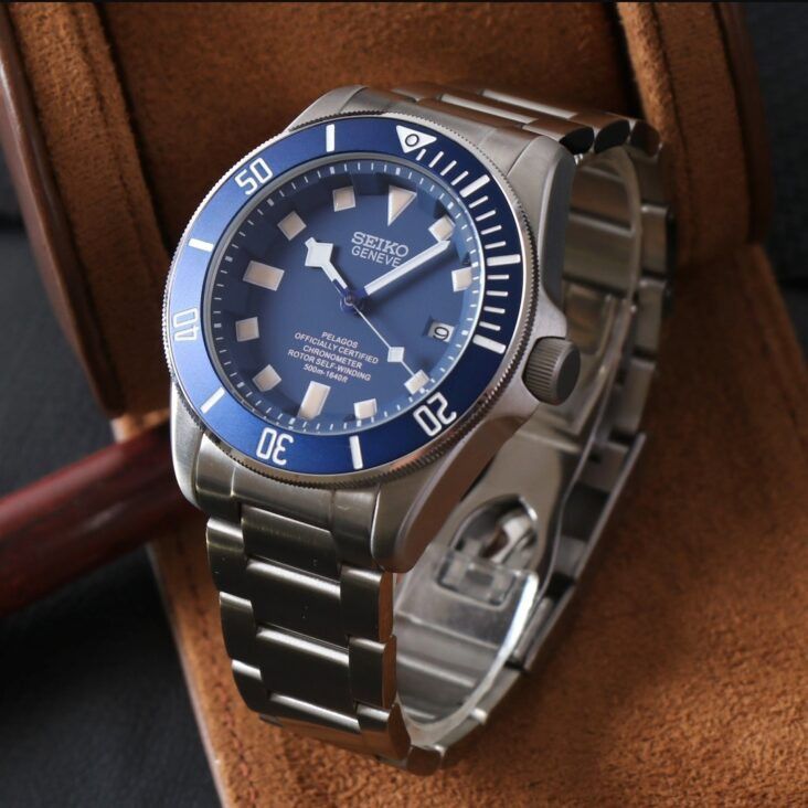 Seiko Blue Pelagos Mod 42mm Men s Fashion Watches Accessories