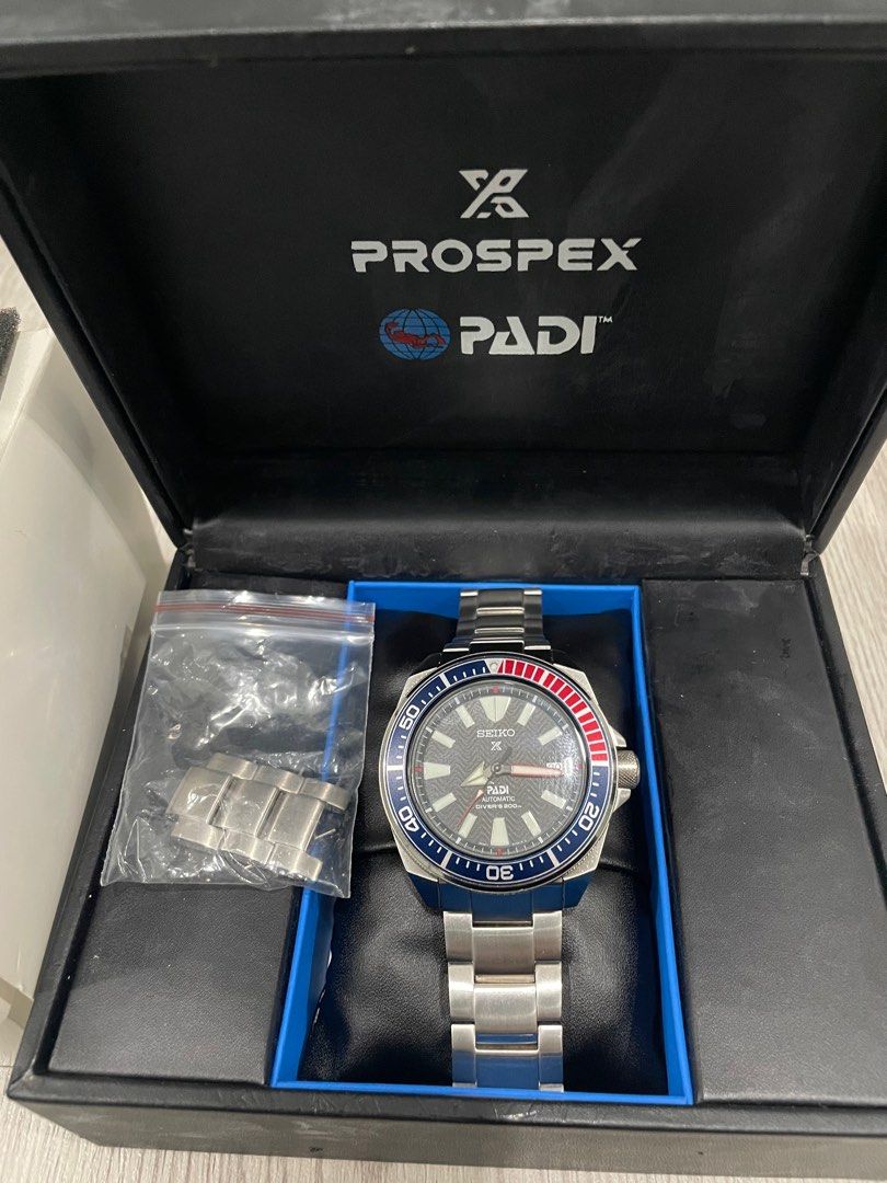 Seiko Prospex Padi Samurai SRPB99K1 Men s Fashion Watches Accessories Watches on Carousell