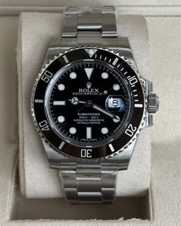 Rolex 116610LN Black Ceramic Submariner 40mm Dive Watch