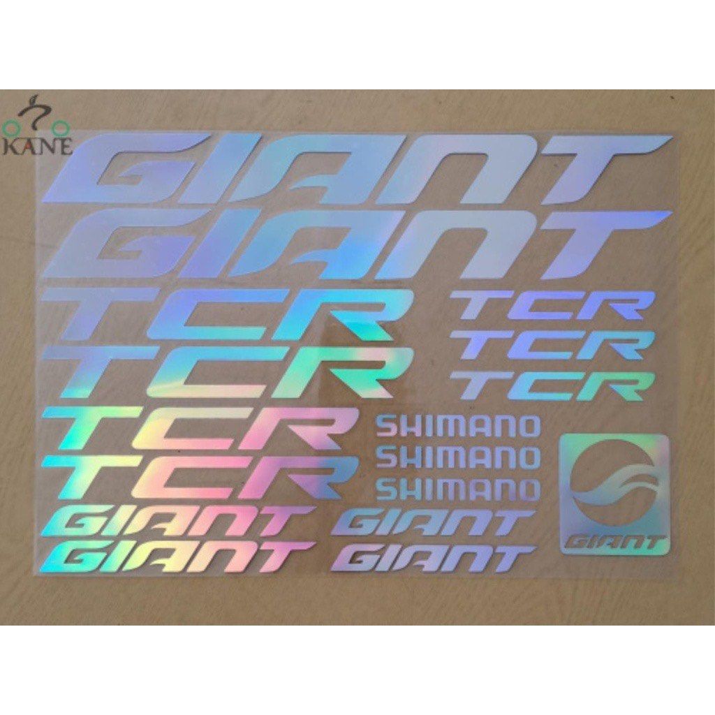 Giant store tcr stickers