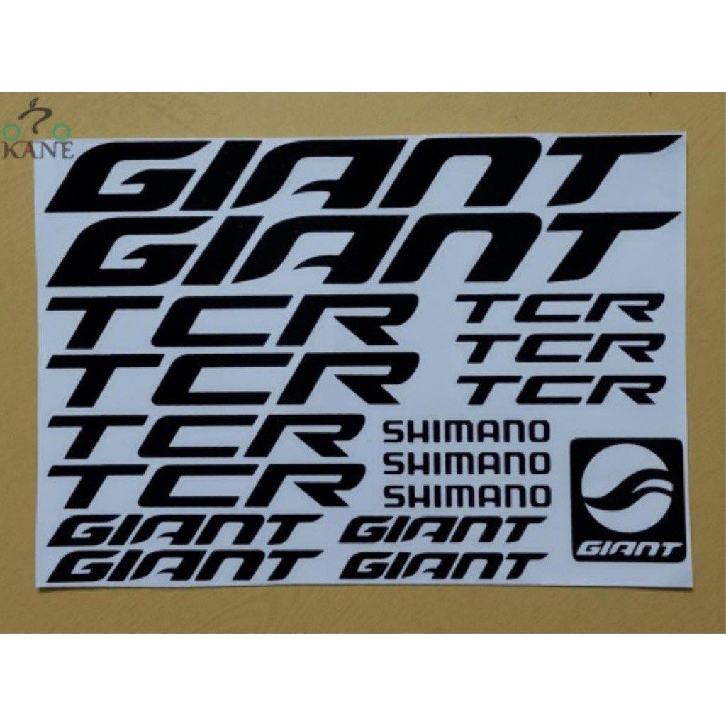 Stickers giant tcr on sale