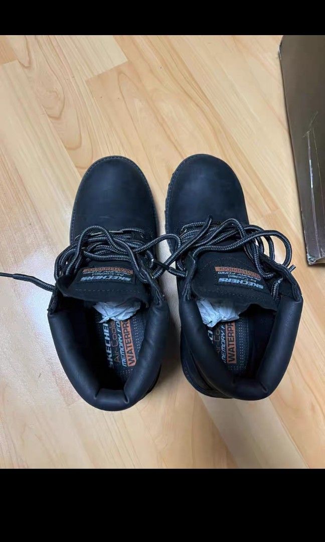 skechers work boot air cool Waterproof 41 Carousell