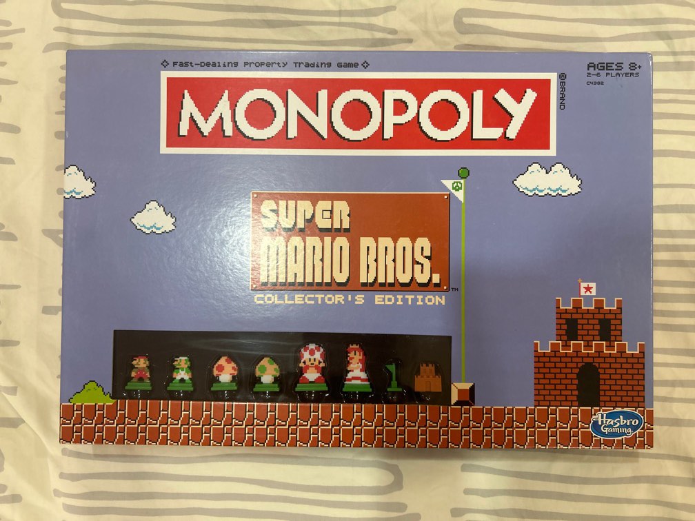 Monopoly- Mario Bros Special Edition, Hobbies & Toys, Toys & Games on  Carousell