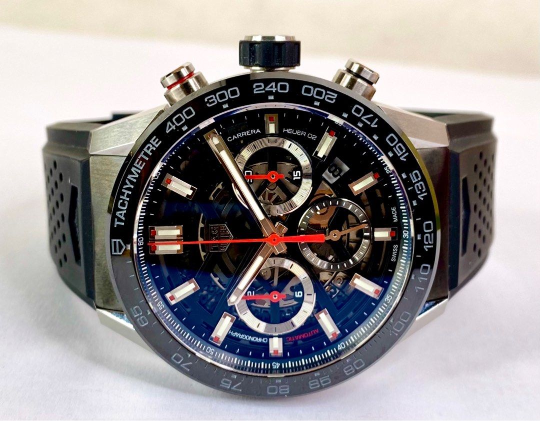 Tag Heuer Automatic Men Strap Watch Luxury Watches on Carousell