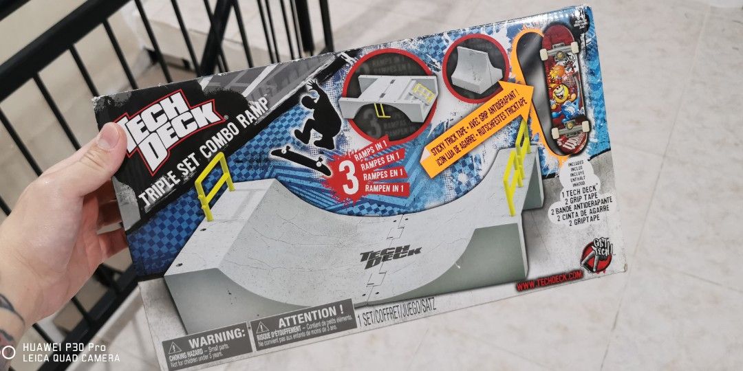 Tech deck triple set combo ramp sales