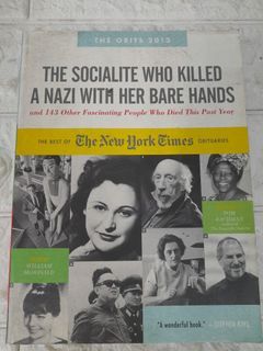 The Socialite Who Killed A Nazi with Her Bare Hands and 143 other Fascinating People Who Died This Past Year