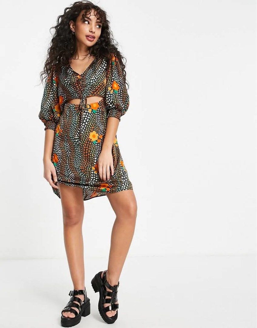 Topshop love dress top