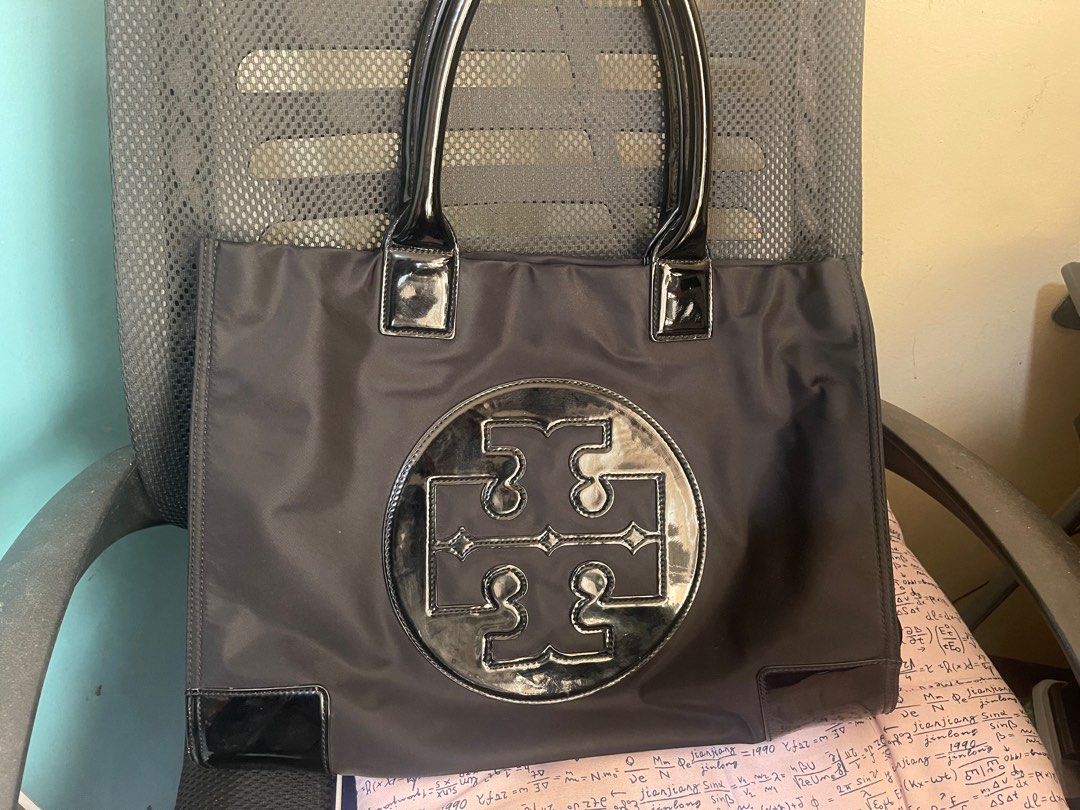 TORY BURCH ELLA NYLON LARGE TOTE BAG Luxury Bags Wallets on Carousell