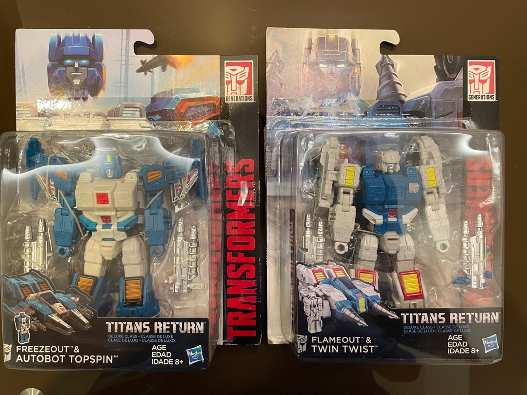 Transformers Titans Return Twin Twist Topspin Hobbies Toys