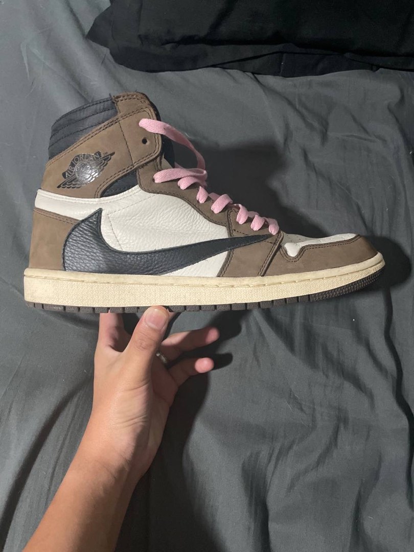Travis Scott Air Jordan 1 Men s Fashion Footwear Sneakers on