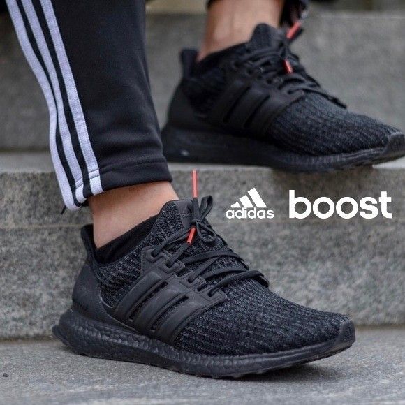 Ultra boost store mens black 4.0