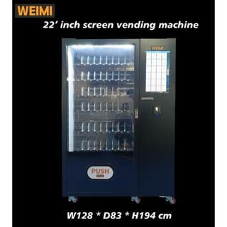 VENDING MACHINE FOR SNACKS AND DRINKS