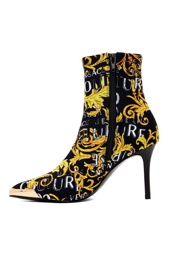 Versace jean boots cheap