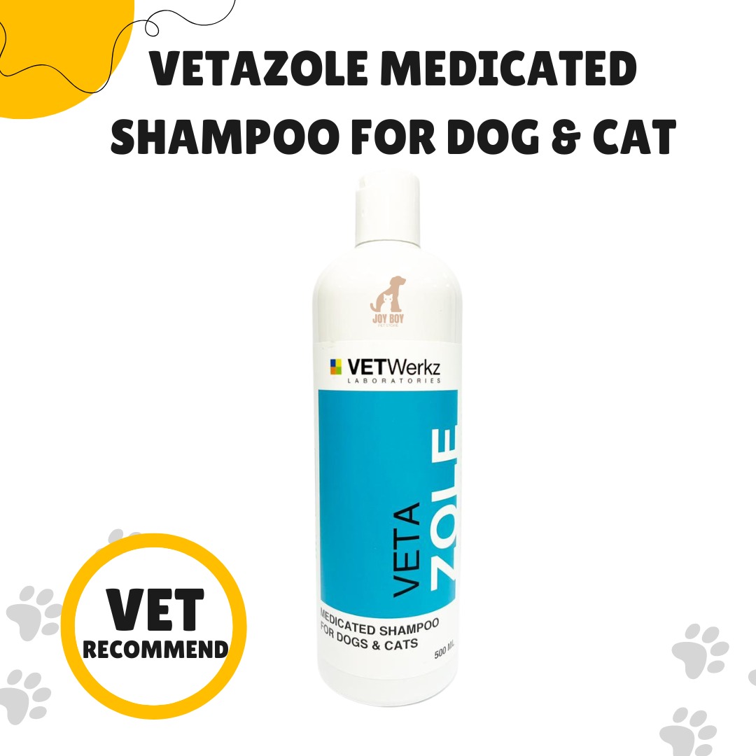VetaZOLE Medicated Shampoo for Dogs and Cats 250ml