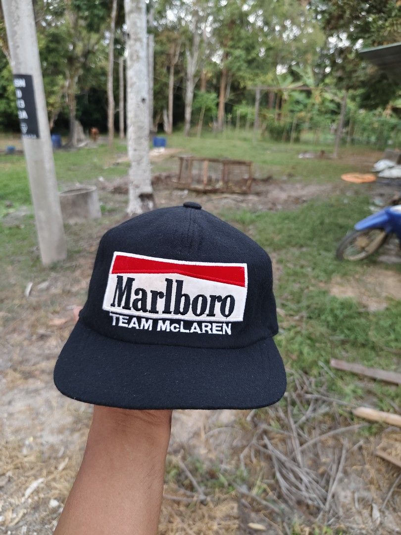 Vintage Marlboro team McLaren cap, Men's Fashion, Watches