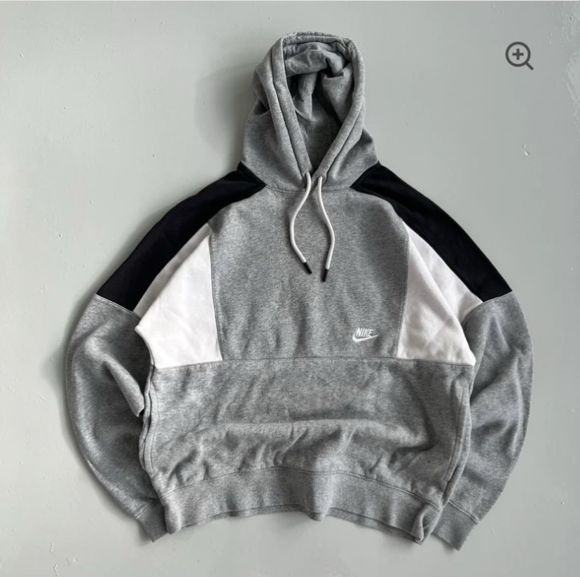 vintage nike colorblock hoodie Women s Fashion Coats Jackets
