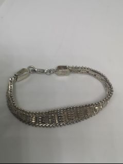 Vintage woven silver 925 Mexico bracelet
