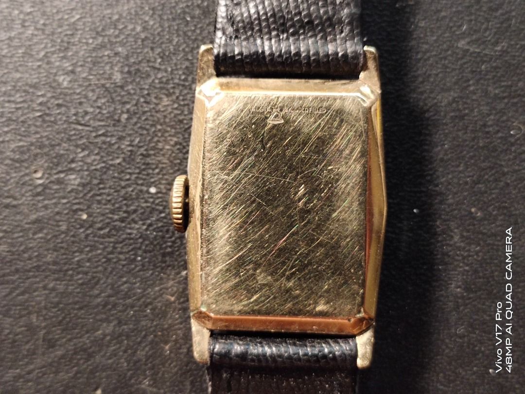Elgin 10k store gold filled watch