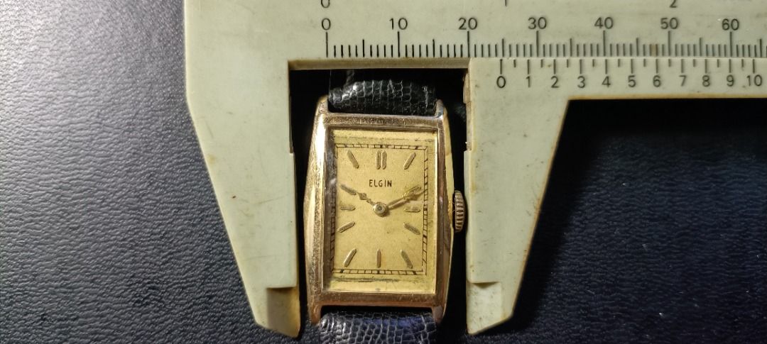 Elgin 10k gold filled watch clearance