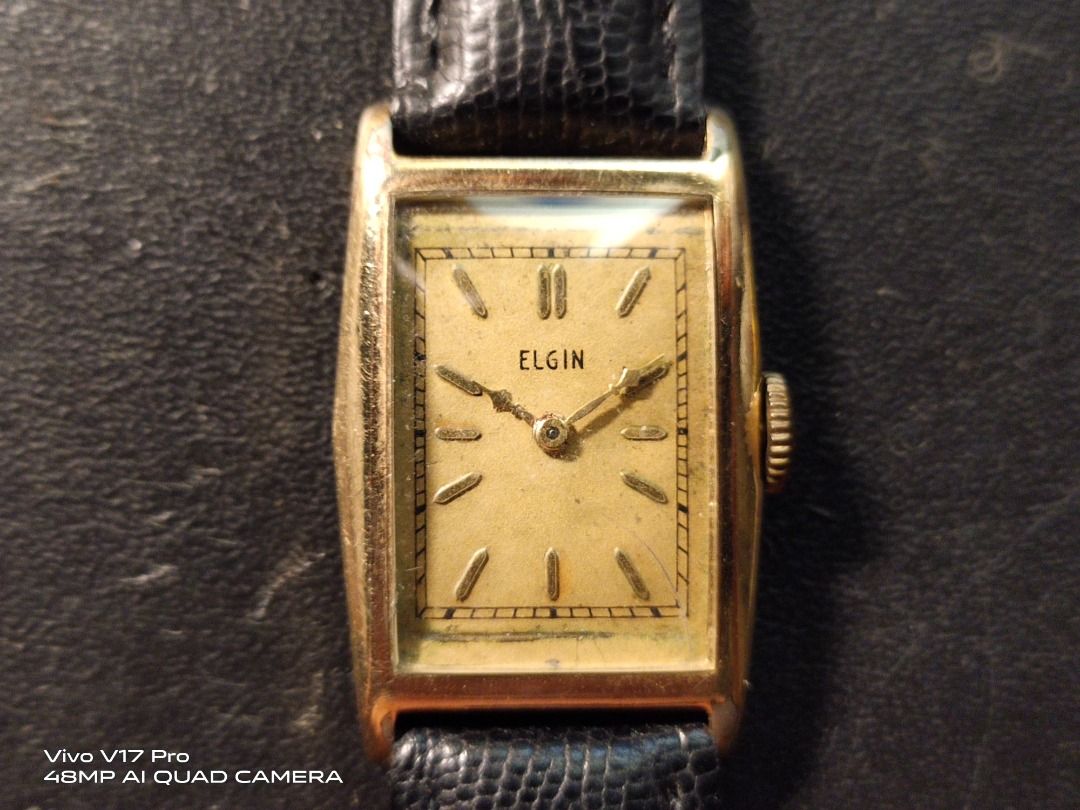 Elgin 10k gold filled watch clearance