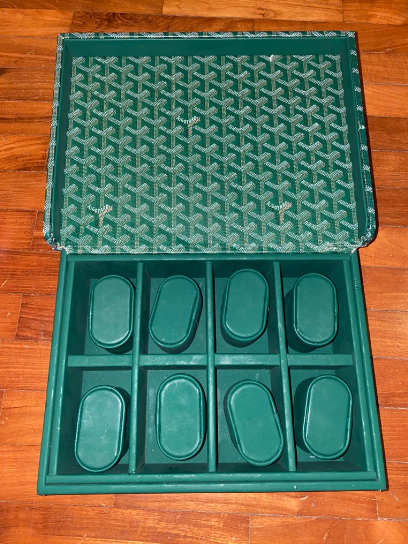 Watch box goyard watch box watch organiser