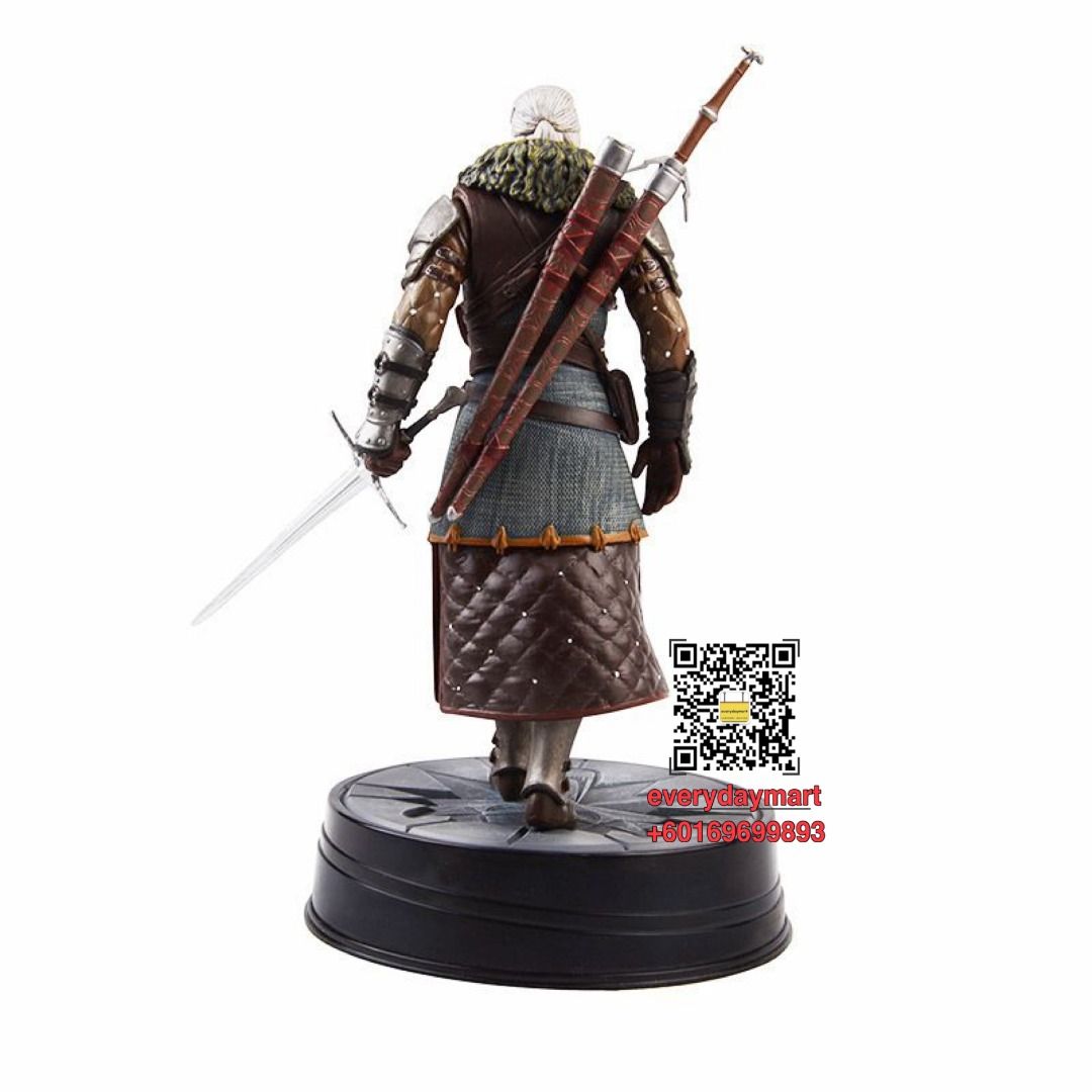WITCHER💥GERALT OF RIVIA 23cm💥ACTION FIGURE TOYS STATUES🔥巫师3杰洛特大宗师 2代🔥手办模型 (Category: Toy Figures) located in Singapore. Submitted by everydaymart88 (Listing ID 1290317646, Image 3). Description: MATERIAL : PVC CONDITION : 💯 NEW PACKAGE : With retail box HEIGHT : Approx 23cm 🍀🍀🍀Kindly be informed that ETA for this parcel will be 9 working days. Thanks for your patience. Dear’s understanding and support are highly appreciated❤️ ❗️ Fine work