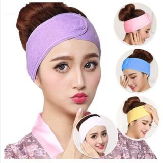 Women Adjustable Makeup Toweling Hair Wrap Head Band Soft Salon SPA Facial Headband Hairband Hair Accessories