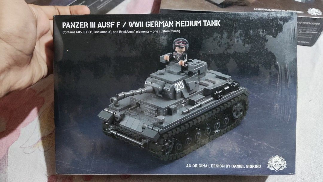 WORLD WAR 2 BRICKMANIA LEGO RARE COLLECTION (Category: Lego & Building Sets) located in Cebu City. Submitted by jayrasplico (Listing ID 1290342573, Image 2). Description: FOR SALE: WORLD WAR 2 BRICKMANIA LEGO RARE COLLECTION PANZER IV AUSF.F1 - 14,000 PANZER III AUSF F -14,000 FW 190 A-8 -13,000 SLIGHTLY NEGOTIABLE. NO TO GCASH OR ANY FORM OF ADVANCE PAYMENT. PAYMENT IS THRU LBC COP, PAY ONLY WHEN RECEIVED. ALL BRAND NEW AND WITH SEALED PLASTIC..
