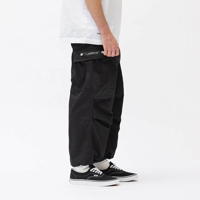 WTAPS 23SS MILT0001 / TROUSERS / NYCO. OXFORD BLACK, 男裝, 褲 