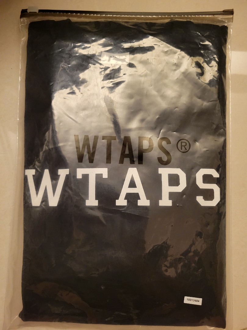 WTAPS COLLEGE / LS / COTTON / BLACK / SIZE L, 男裝, 上身及套裝, T