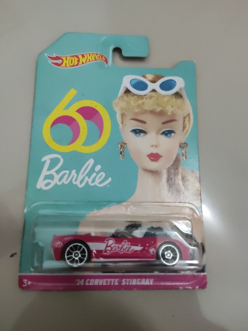 Hot wheels barbie 60th anniversary corvette top