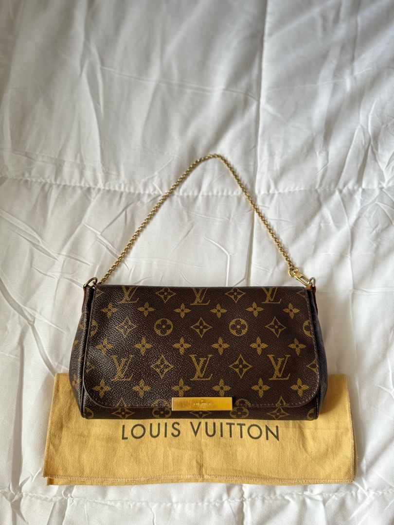 2015 LOUIS VUITTON Monogram Favorite PM Shoulder x Pochette x