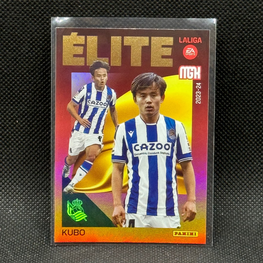 23-24 PANINI Este MEGACRACKS LA LIGA 久保建英