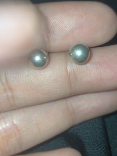 925 Silver Ball Stud Earrings
