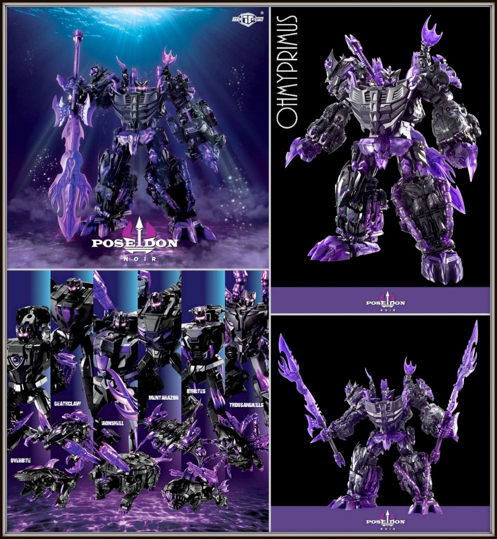 ⭐ <𝙎𝙖𝙡𝙚> [𝗣𝗿𝗲-𝗼𝗿𝗱𝗲𝗿] TFC Toys Noir Poseidon