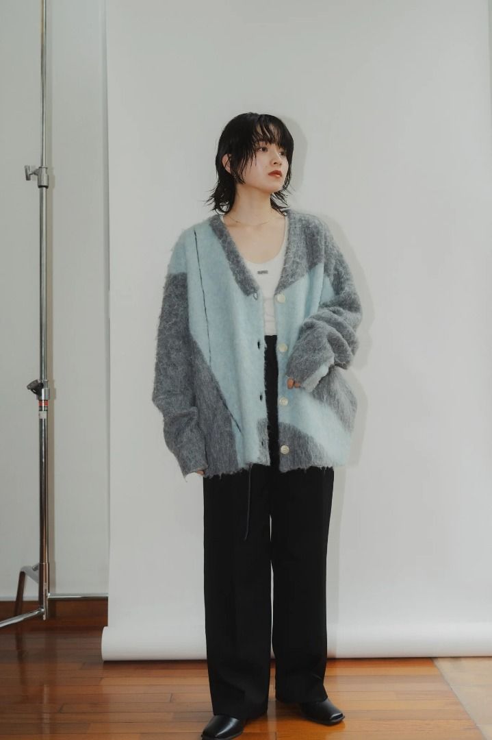 Kunth Marf】accent knit pullover(unisex) Knuth Marf - accent