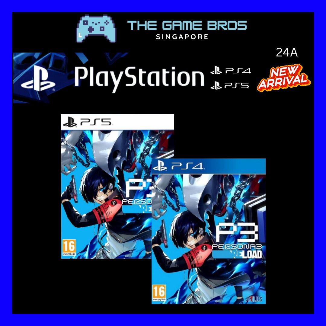 🔥New🔥 PS4/PS5 Persona 3 Reload Digital Download P3, Video Gaming, Video  Games, PlayStation on Carousell