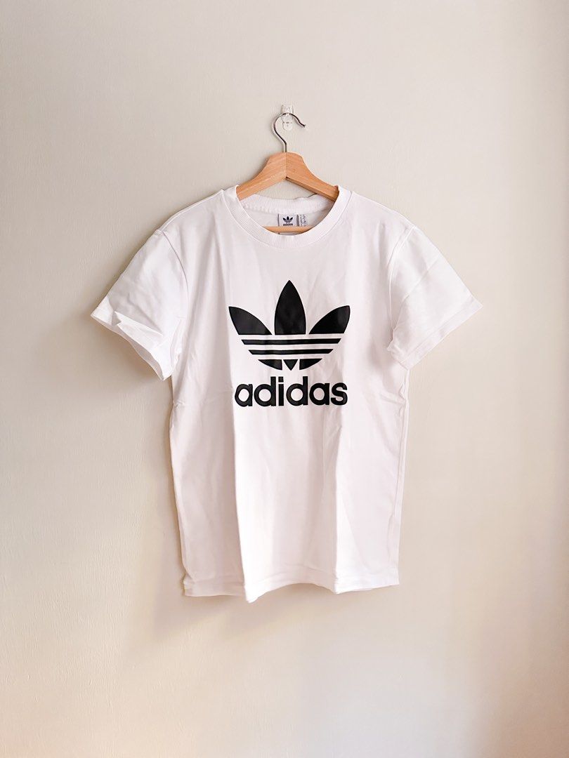 ADIDAS boyfriend T shirt white