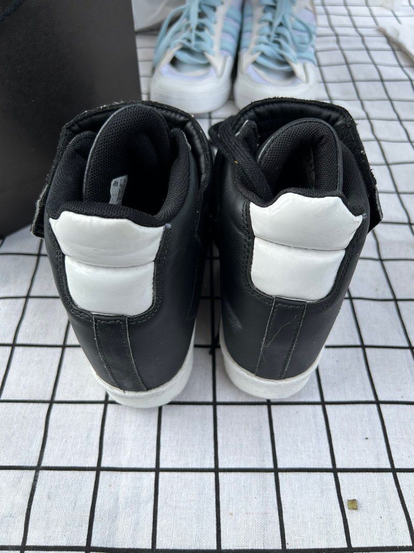 Adidas superstar store high cut