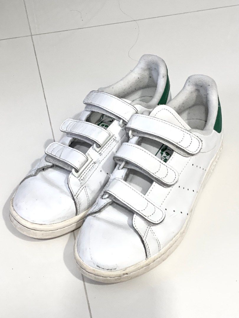 Stan smith shoes velcro on sale
