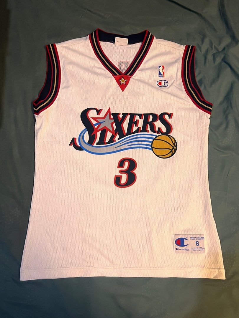 Allen Iverson champion Europe vintage jersey nba basketball jersey