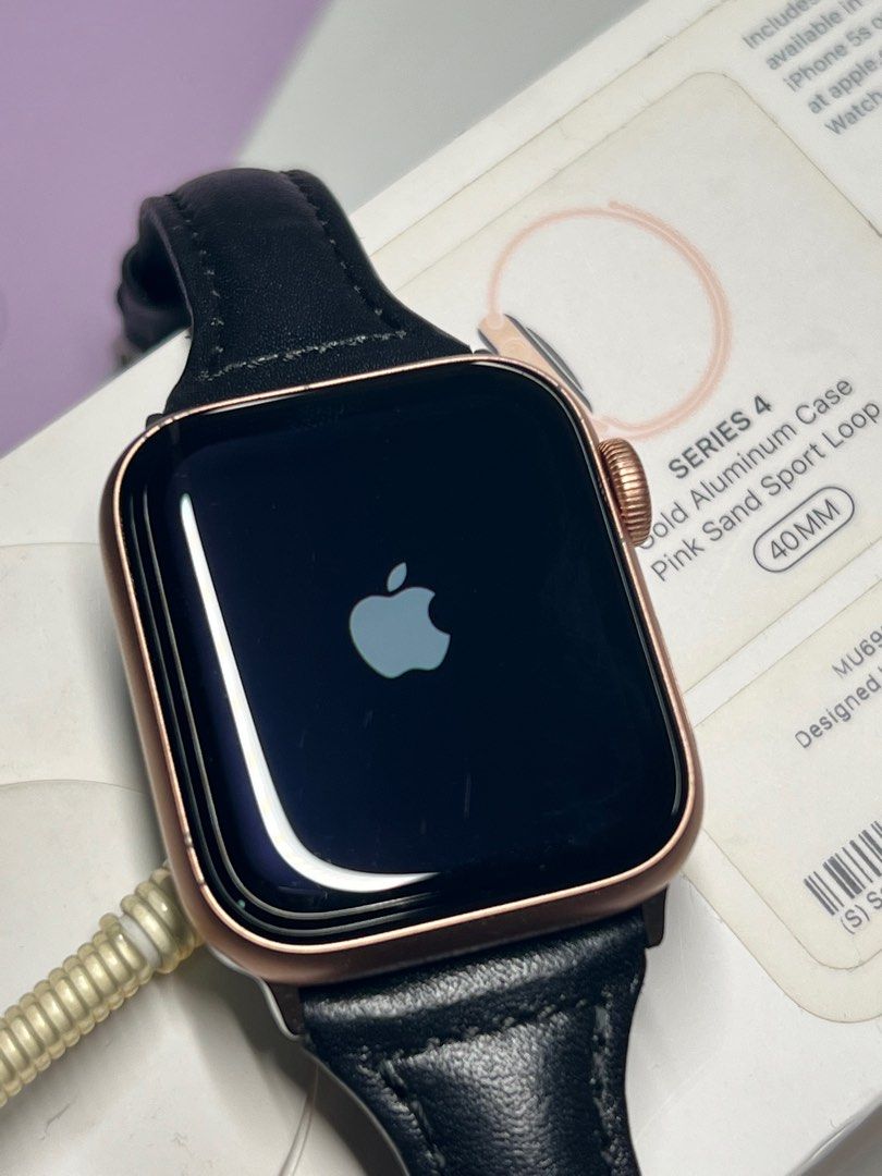 Aluminum gold apple watch series 4 new arrivals