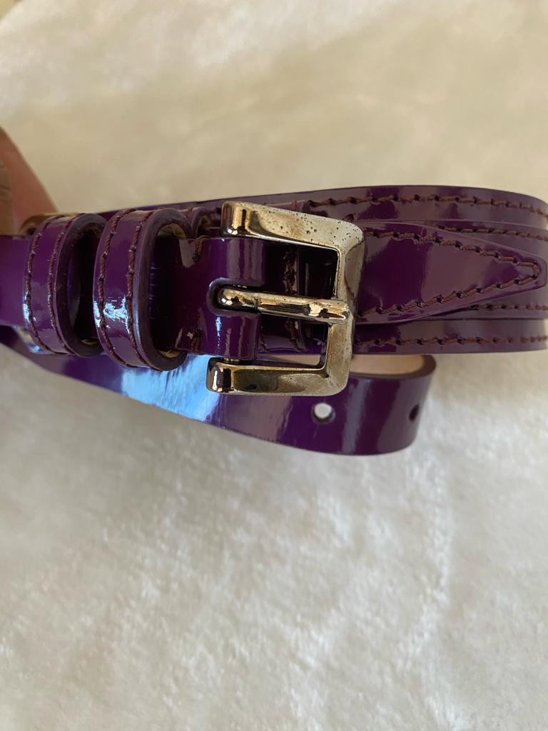 Burberry belt womens purple store