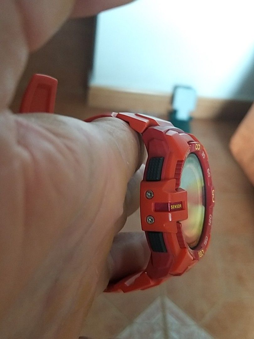 Authentic casio gshock g shock protrek orange watch
