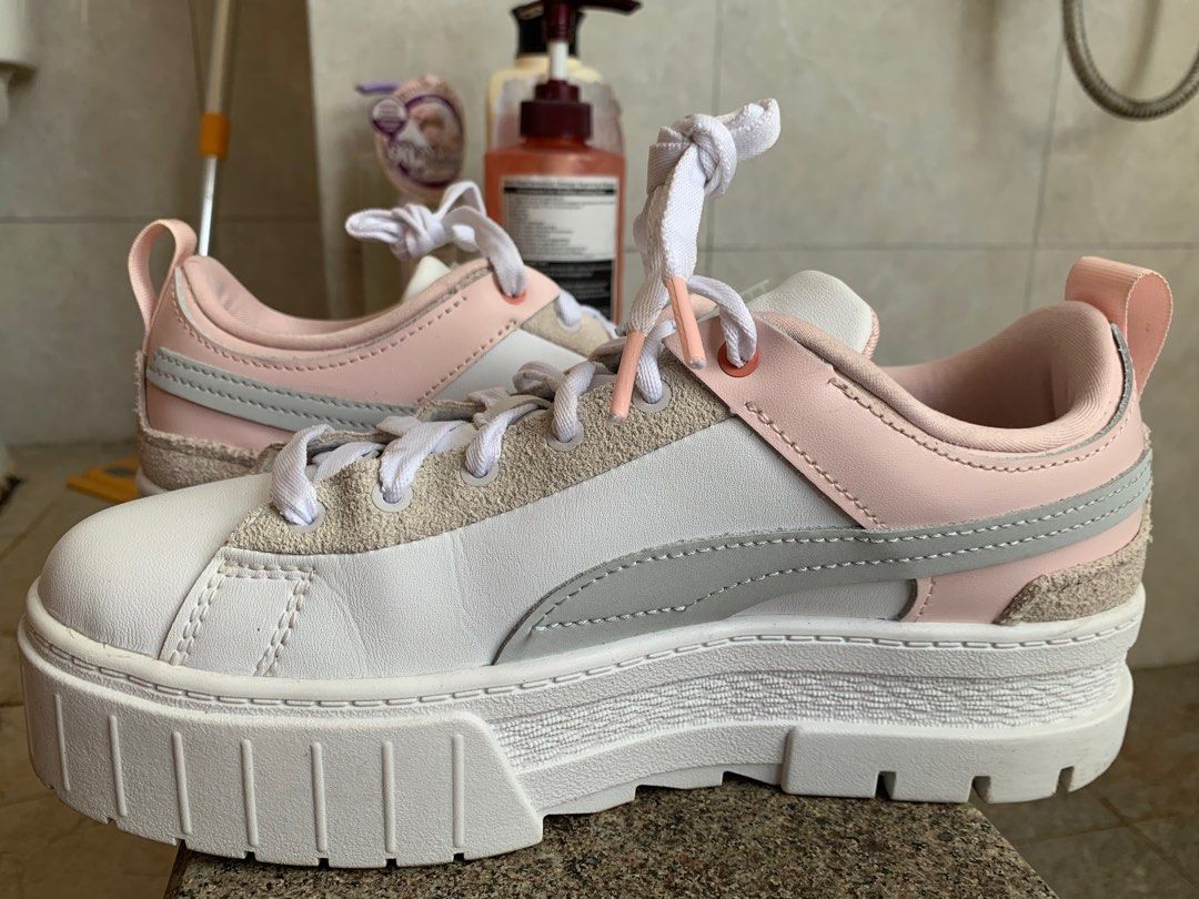 Puma shoes thick best sale sole