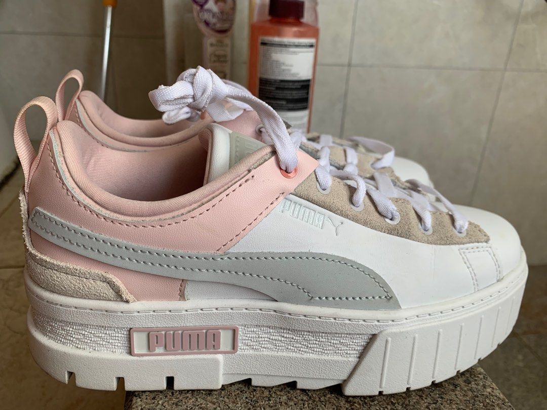 Puma shoes thick best sale sole