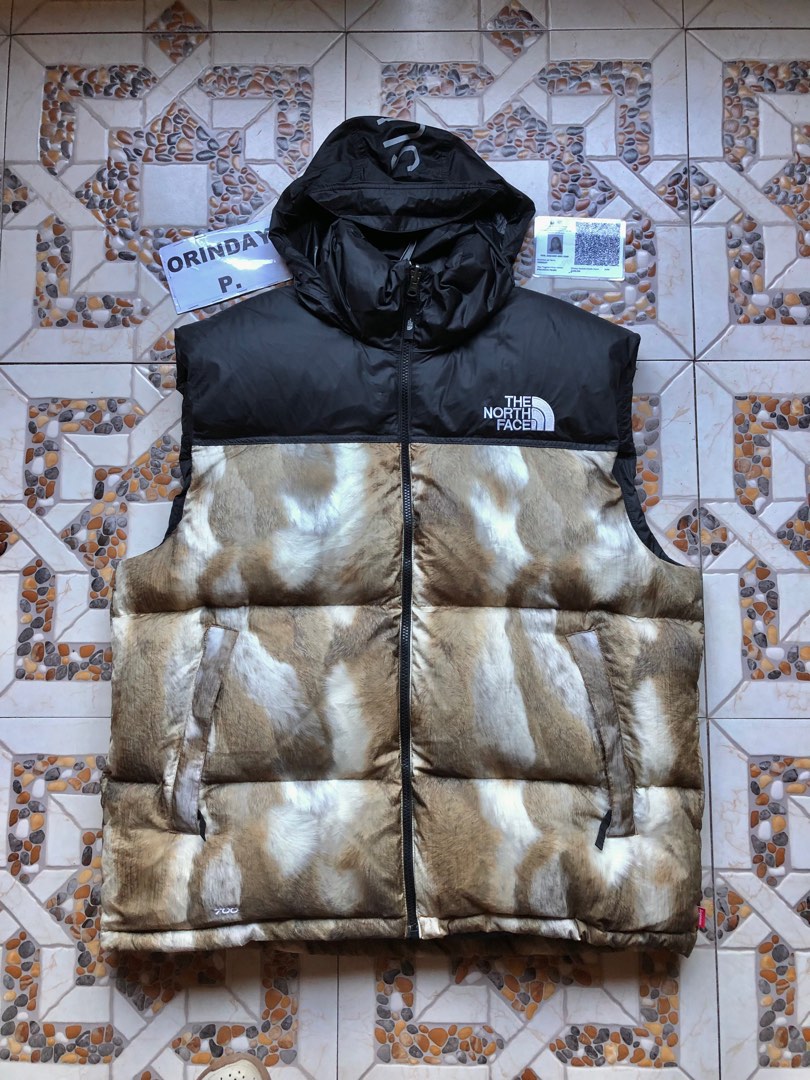 North face fur vest new arrivals